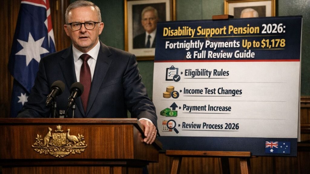 Disability Support Pension 2026: Fortnightly Payments Up to $1,178 & Full Review Guide