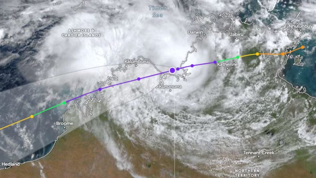 Ex-Tropical Cyclone Narelle May Reform and Impact Western Australia Coast