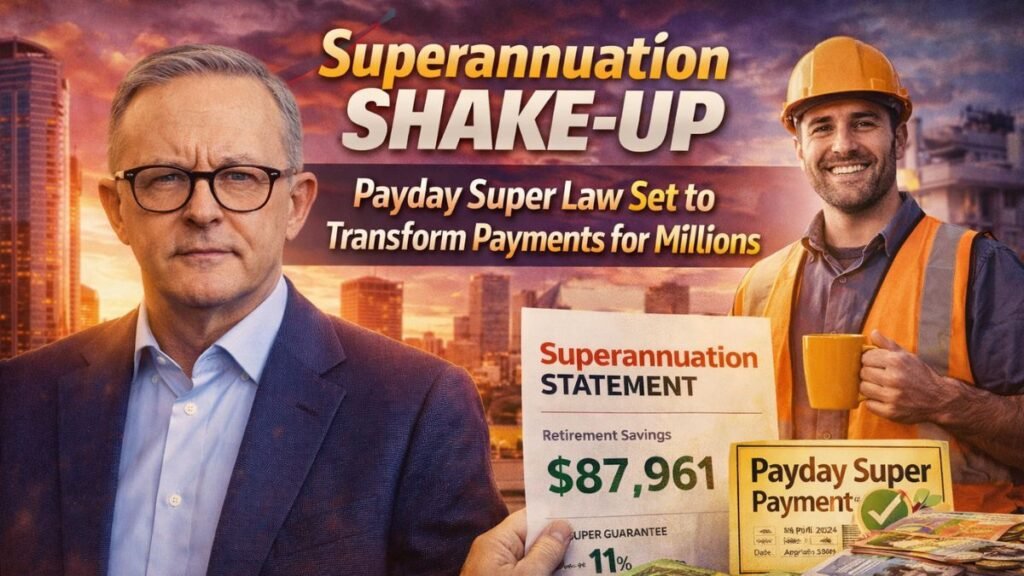 Superannuation Shake-Up : Payday Super Law Set to Transform Payments for Millions